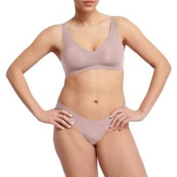 Sloggi Zero Feel 2.0 Women's Purple Tiny Tanga - Size Large