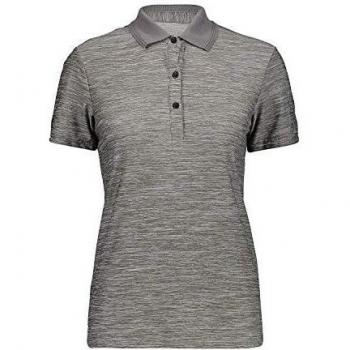 CMP - Polo para mujer, transpirable, elástico, antibacteriano, color gris, U632 GRIGIO MEL., 38