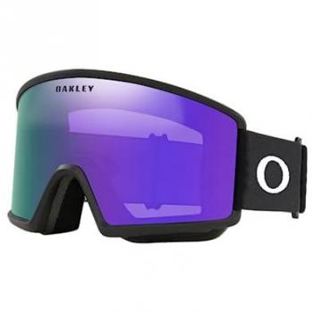 Oakley Target Line L Ski Goggles Matte Black Violet Iridium