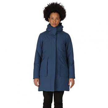 Regatta Women's Yewbank II Insulated Waterproof Jacket - Dark Denim Size 12