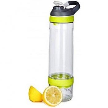 Contigo Cortland Infuser Botella de Hidratación con Infusor, Unisex Adulto, Lima, Talla Única