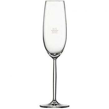 Schott Zwiesel Diva – Copas de Cava, Cristal sin Plomo, Transparente, Volumen 22 cl Altura 253 mm