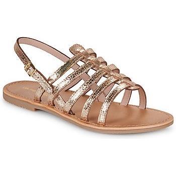 Les Tropéziennes by M Belarbi Hikano Women's Gold Sandals