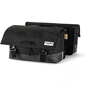 Bolsa de bicicleta doble Urban Proof reciclada 40 litros negro/gris, Reloj Urban Proof Juliet para bebés niños, color negro, talla extra grande