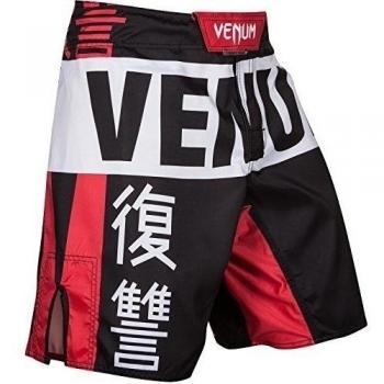 Venum – Pantalones cortos de chándal Revenge, todo el año, hombre, color blanco / rojo, tamaño L
