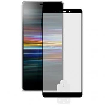 Protector de Pantalla de Vidrio Templado Negro para Sony Xperia L3, Grosor 0.33 mm