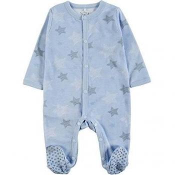 Boboli Interlock Play Suit For Baby, Body para Bebés, Blau