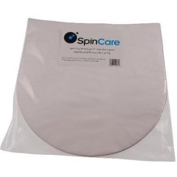 50x 12” Fundas Antiestaticas Interiores para Vinilo Discos LP | Dynamic Antirayaduras Y Antiestático Funda | Forma Redondeada | Reemplace Fundas De Papel Viejas | 50 Micron – 307mm x 307mm