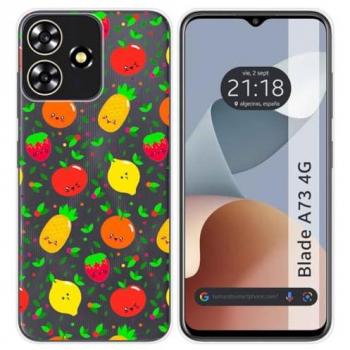 Funda de Silicona para Zte Blade A73 4G con Diseño de Frutas 01