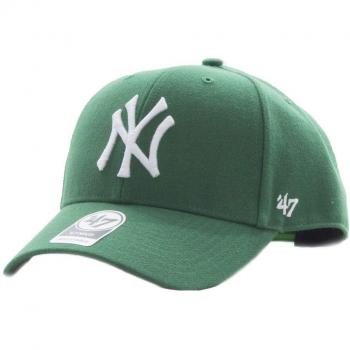 47 Brand New York Yankees MVP Snapback Cap - Unisex Green - One Size