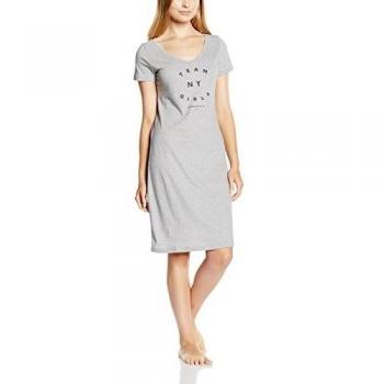Skiny Sleep&Dream / Da. Sleepshirt kz. A. - Camisón para mujer, color stone grey mela 5593, talla 46