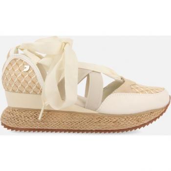 Sandalia de cuña Gioseppo para mujer en color blanco