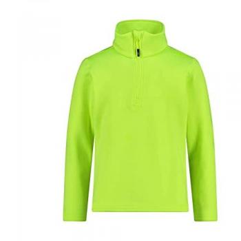 CMP Unisex Kids Half Zip Stretch Sweatshirt Yellow Fluorescent 104