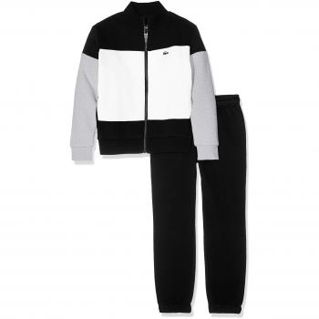 Lacoste Sport Wj5385, Conjunto Niños, Negro