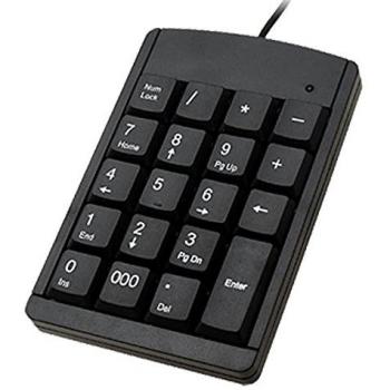 TOOGOO(R) Mini teclado numerico USB teclado numerico para ordenador portatil PC