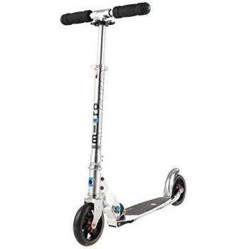 Micro® Speed+, Scooter Plegable 2 Ruedas, Aluminio, Peso 3,75, Carga Máx 100Kg, Altura Regulable 66-96cm, Rodamientos ABEC 9 con absorción de Impactos
