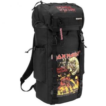 Iron Maiden x Brandit Festival Black Backpack - 100% Polyester, Onesize