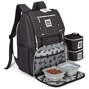 Overland Ultimate Week Away Dog Backpack - Black