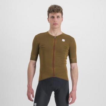 Maillot Sportful Monocrom Manga Corta Verde Pardo Corzo - XL