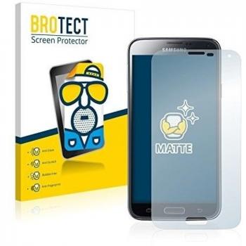BROTECT Protector Pantalla Anti-Reflejos Compatible con Samsung Galaxy S5 SM-G900I SM-G900F