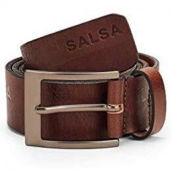 Salsa Man Cinturón con Logo Salsa Grabado para Hombre Hombre Color: 9000 Marron Talla: XXL