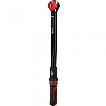 KS Tools 516.1412 Llave dinamométrica de carraca 1/4 ERGOTORQUE®precision con mando giratorio, 5-25 Nm
