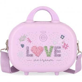 Neceser Enso Love Ice Cream Adaptalbe Lila