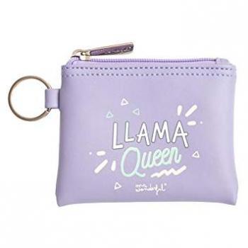 Mr. Wonderful Llama Collection Monedero, 11 cm, Morado