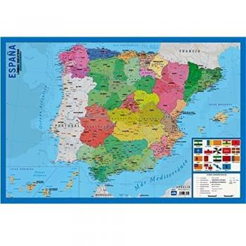 Grupo Erik Editores Lamina Educativa Mapa España