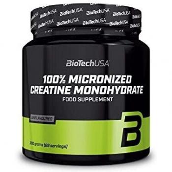 100% Micronized Creatine Monohydrate 300g - BioTech USA