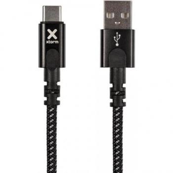 Cable USB a USB-C Xtorm 3m Negro