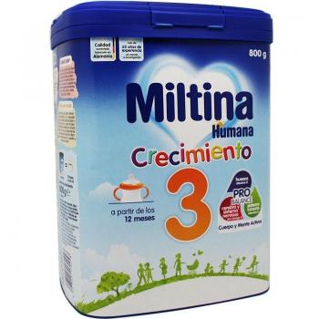 Leche de continuación Miltina 3 Probalance 800 g