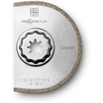 Fein 63502217230-90 mm de diamantes hoja de sierra con punta segmentada