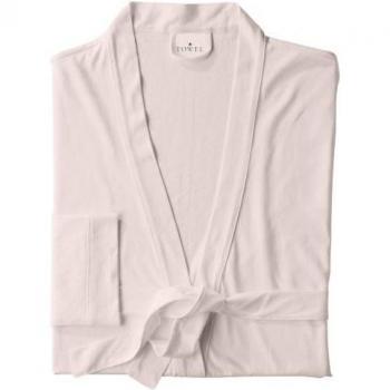 Albornoz/toalla de baño para mujer Towel City (180 g/m²) color rosa claro
