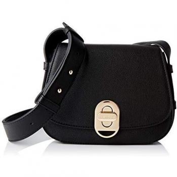 Trussardi Jeans by Trussardi, Boston-Shoulder SM-Tubo LED Eco para Mujer, Black, Nr