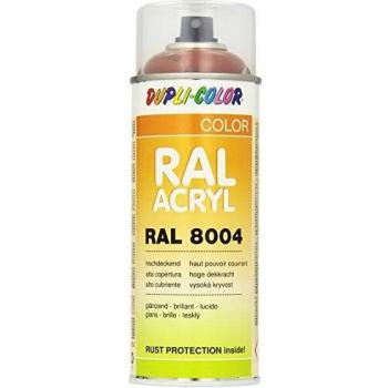 Laca Acrílica Brillante Dupli-Color RAL 8004 Cobre Marrón - 400 ml