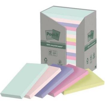 Post-It 655-1RPT Rectángulo Multicolor 100 hojas Autoadhesivo