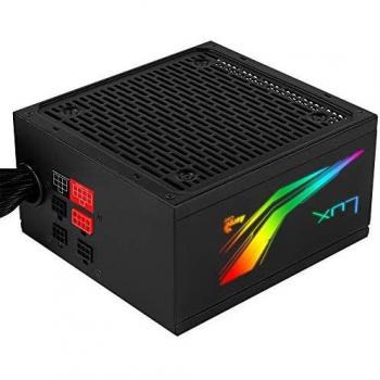 Aerocool LUX RGB 850M 850W ATX Modular Power Supply with Active PFC, 80 Plus Bronze Certification, 12cm RGB Fan