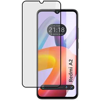 Protector Cristal Templado Completo 5D Full Glue Negro para Xiaomi Redmi A2