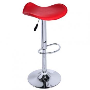Taburete Hidráulico Rox Rojo - Ideal para Cocina y Comedor