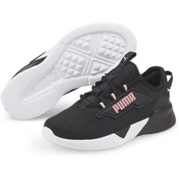 Zapatillas de Running Puma Retaliate 2 PS para Niños, Color Negro, Talla 33 EU, Diseño Plano con Cordones, Casual y Moderno
