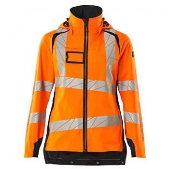 Chaqueta Mascot Accelerate Safe 19011 - Capa Externa Alta Visibilidad Naranja/Negro, Dama