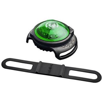Orbiloc Dog Dual Luz LED de Seguridad Verde para Perros