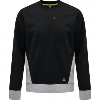 Hummel Tropper Black Sweatshirt for Men