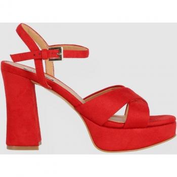 Chika10 JOLIE 07 Sandalia Plataforma Rojo