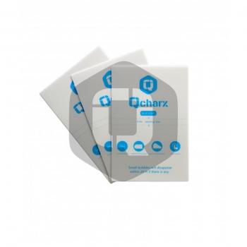 Laminas de protección frontales Qcharx Hidrogel Antiblue QX1 Lite - Pack de 25 unidades
