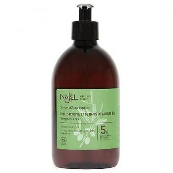Najel Organic Aleppo Liquid Soap 5% - 500ml