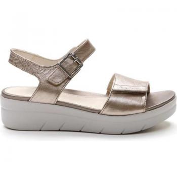 Sandalias de Mujer Stonefly Cuna Z00 Metal Fizz en color acero