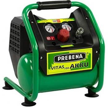Compresor Inalámbrico Prebena Vitas 100 - 5 L, 8 Bar, 18V CAS Brushless (sin batería ni cargador)