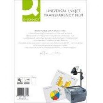 50 x A4 INKJET CLEAR PRINTER ACETATE FILM OHP SHEETS
